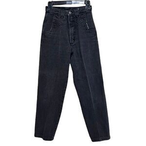 VTG Rocky Mountain High Waisted Western Bareback Black Jeans Womens Size 29/9